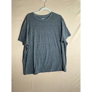 Goodfellow & Co Mens XXL Striped T-Shirt Charcoal Grey Black Short Sleeve Tee